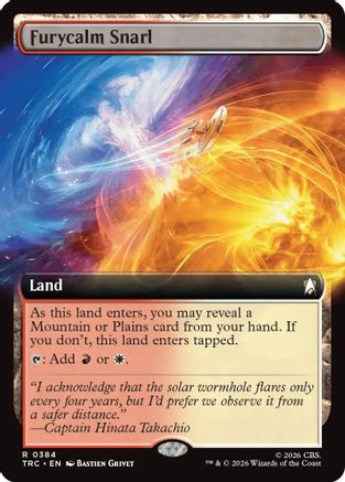 Furycalm Snarl (Extended Art) (TRC-384) [Commander: Star Trek] - PokeBox USA