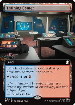Training Center (Extended Art) (TRC-413) [Commander: Star Trek] - PokeBox USA