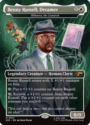 Benny Russell, Dreamer - Mikaeus, the Lunarch (Borderless) (SDS-001) [Star Trek: Stardates] - PokeBox USA