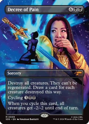 Decree of Pain (Borderless) (SDS-009) [Star Trek: Stardates] - PokeBox USA