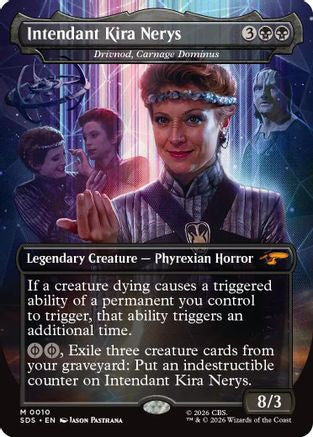 Intendant Kira Nerys - Drivnod, Carnage Dominus (Borderless) (SDS-010) [Star Trek: Stardates] - PokeBox USA