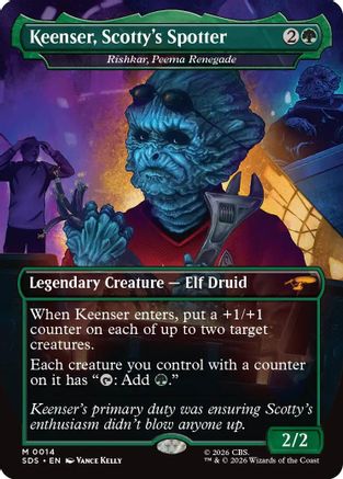 Keenser, Scotty's Spotter - Rishkar, Peema Renegade (Borderless) (SDS-014) [Star Trek: Stardates] - PokeBox USA