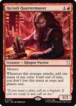 Qo'noS Quartermaster (TRC-074) [Commander: Star Trek] - PokeBox USA