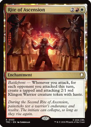 Rite of Ascension (TRC-103) [Commander: Star Trek] - PokeBox USA