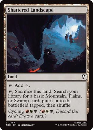 Shattered Landscape (TRC-557) [Commander: Star Trek] - PokeBox USA
