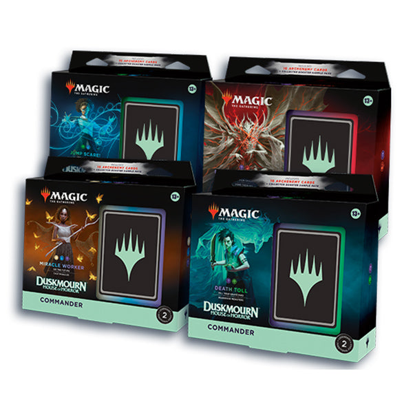 Magic The Gathering | Duskmourn Commander Deck Display - PokeBox USA