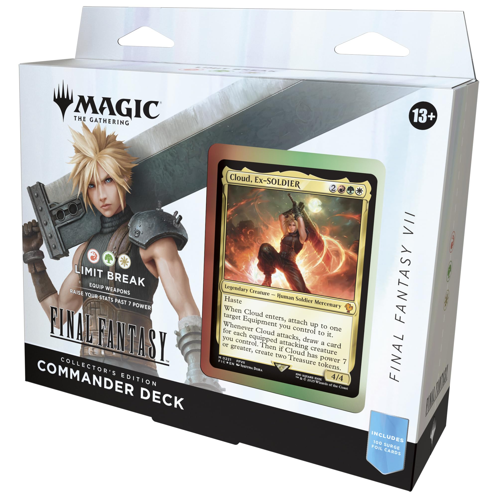 Magic The Gathering | Final Fantasy - Limit Break (Red/Green/White) Collector Commander Deck - PokeBox USA