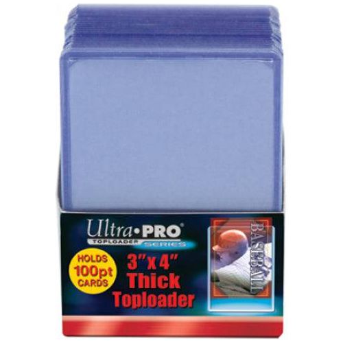 ULTRA PRO - TOPLOADER - 3x4 - Thick 100pt  (PK 25) - PokéBox Australia