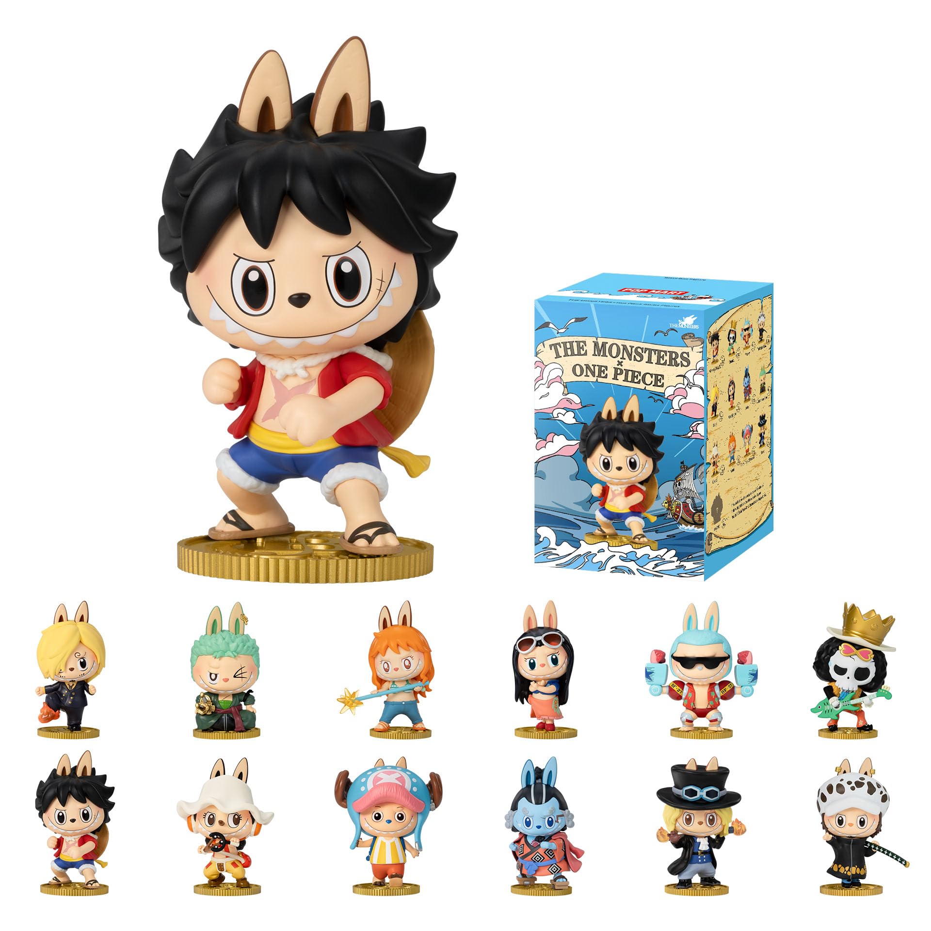 Pop Mart: THE MONSTERS × One Piece Series Figures