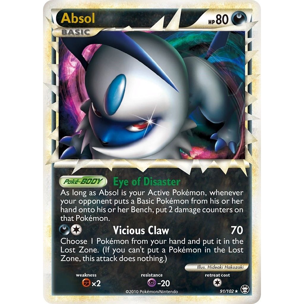 Image for Absol (Prime) (91/102) (Triumphant) - Pokemon