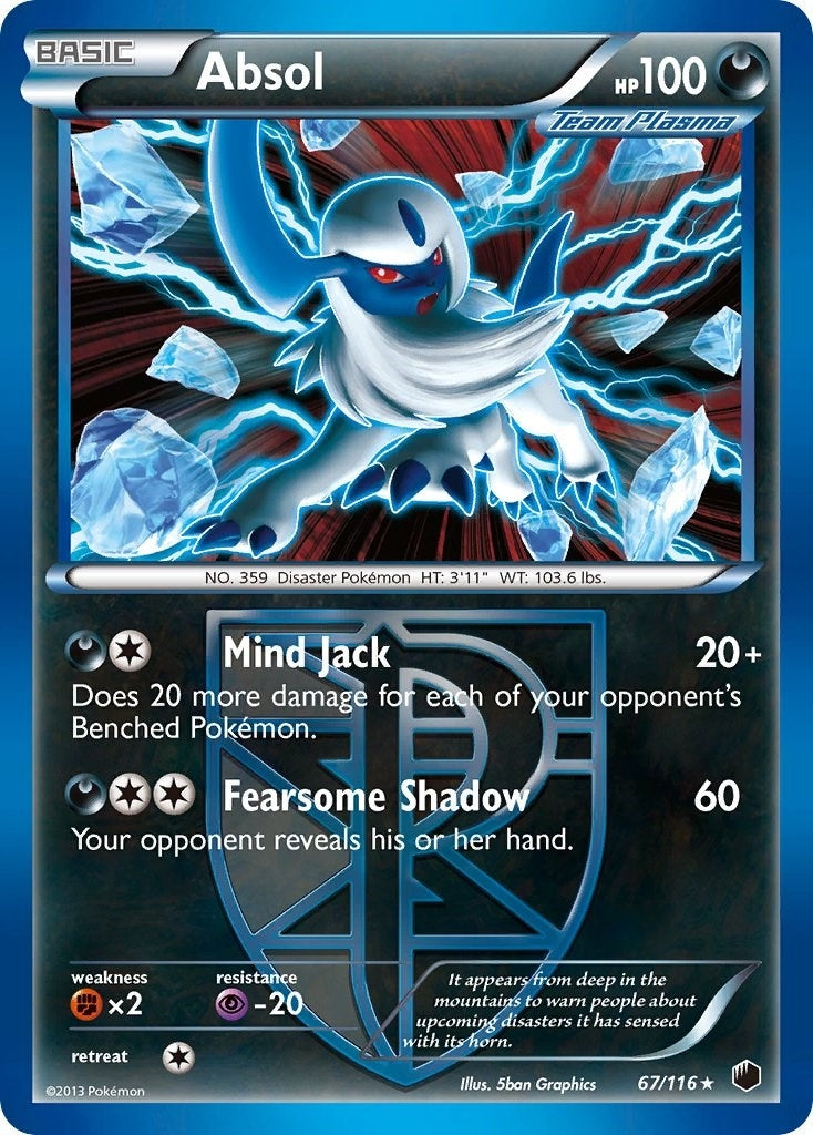 Absol (Team Plasma) (67/116) (Plasma Freeze)