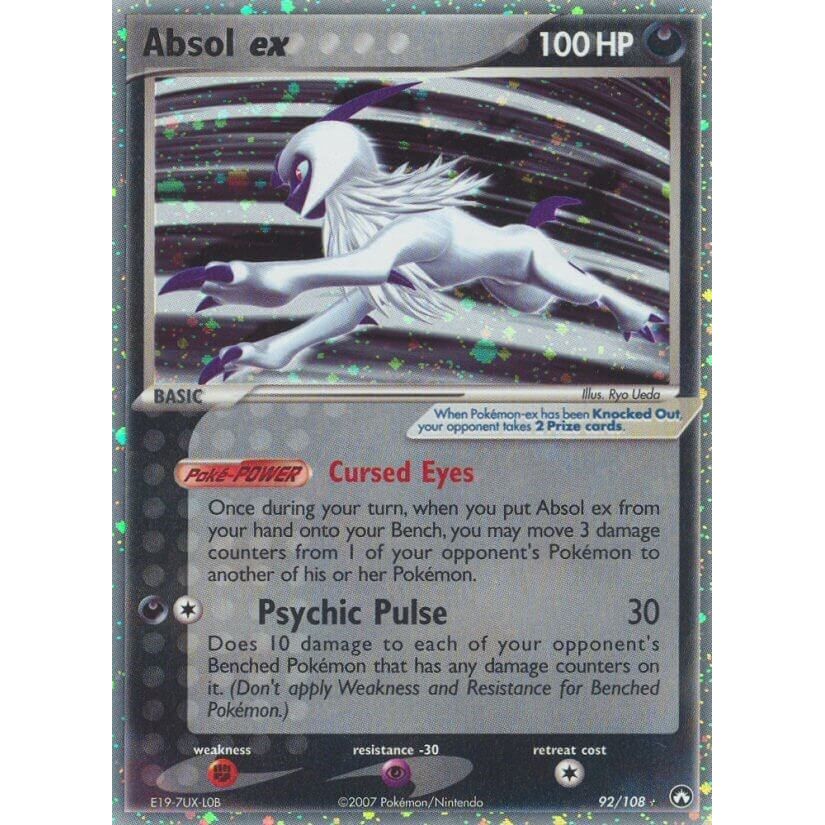 Image for Absol ex (92/108) (Power Keepers) - Pokemon