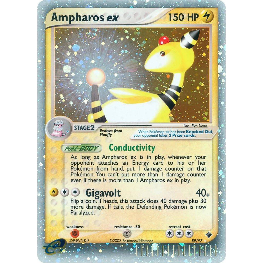 Image for Ampharos ex (89/97) (Dragon) - Pokemon