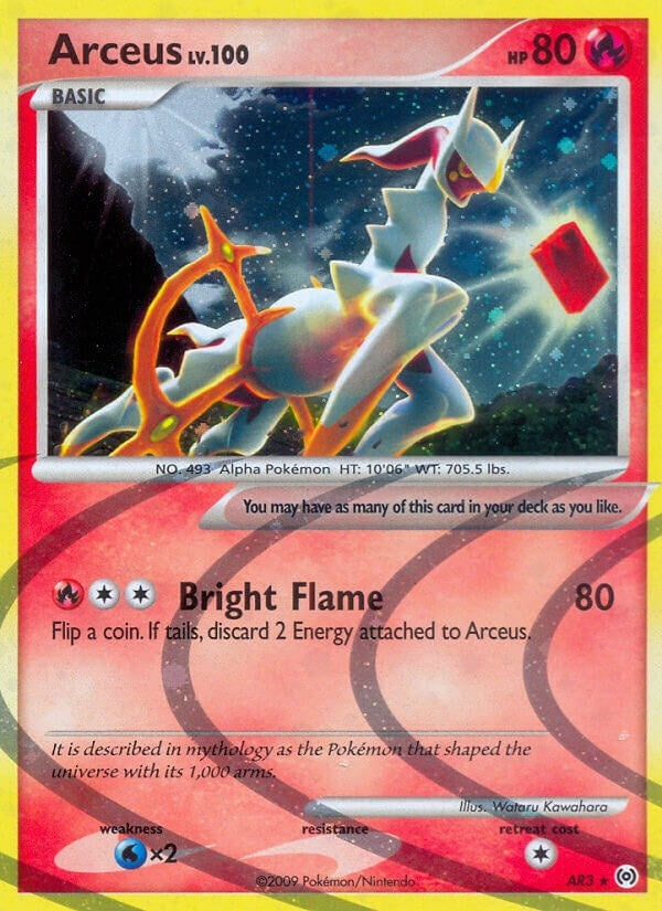 Image for Arceus (AR3) (AR3) (Arceus) - Pokemon