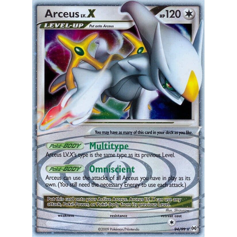Image for Arceus Lv.X (94) (94/99) (Arceus) - Pokemon