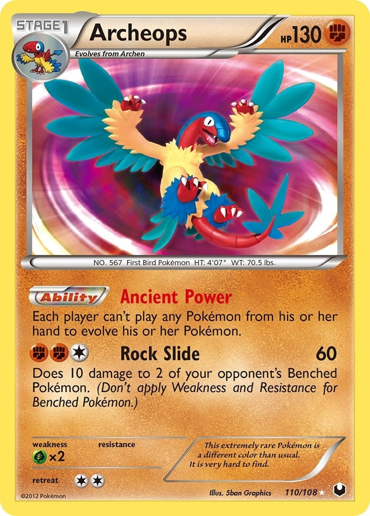 Image for Archeops (110/108) (Dark Explorers) - Pokemon