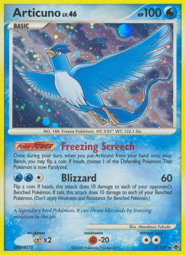 Image for Articuno (1/100) (Majestic Dawn) - Pokemon