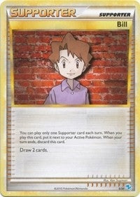 Image for Bill (#5) (5/30) (HGSS Trainer Kit: Gyarados & Raichu) - Pokemon