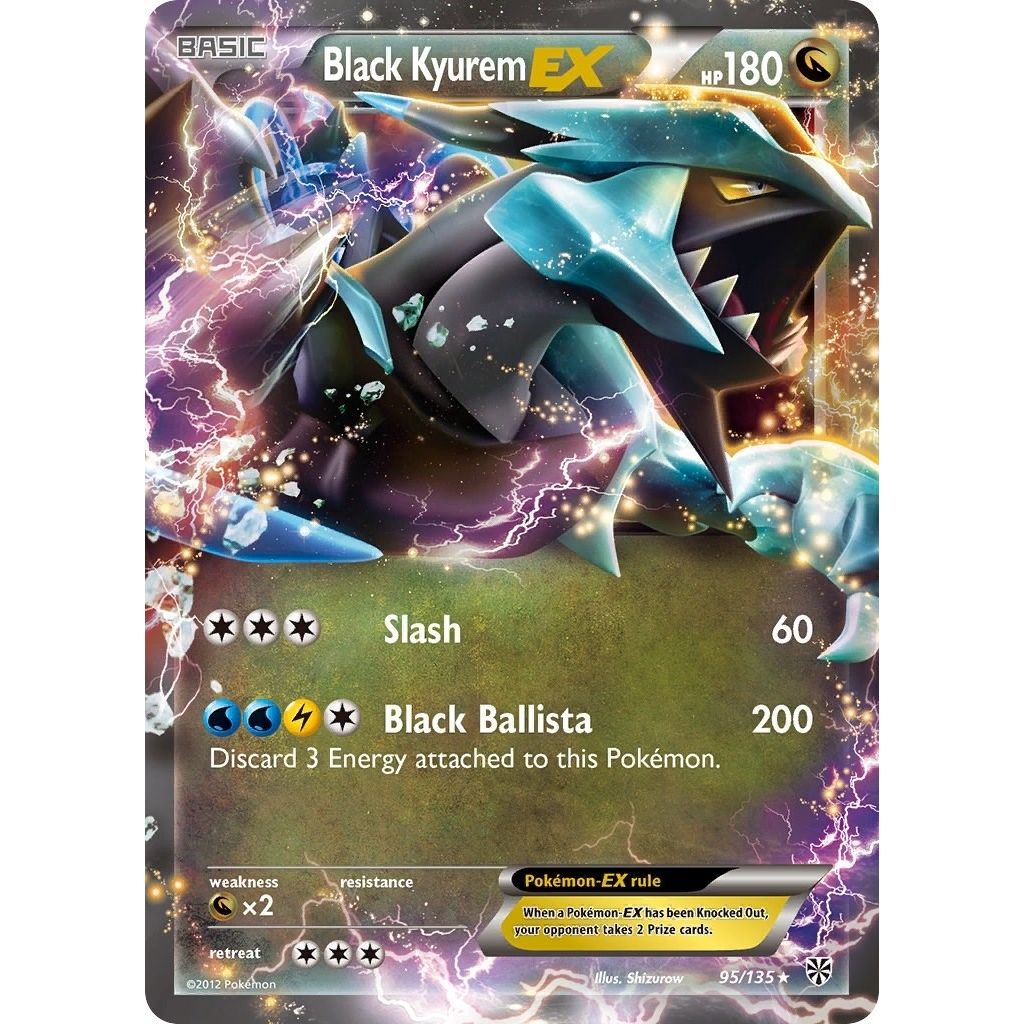 Image for Black Kyurem EX (95/135) (Plasma Storm) - Pokemon