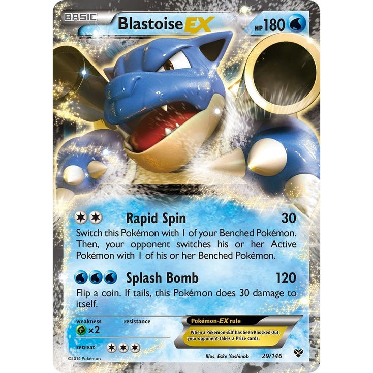 Image for Blastoise EX (29/146) (XY Base Set) - Pokemon