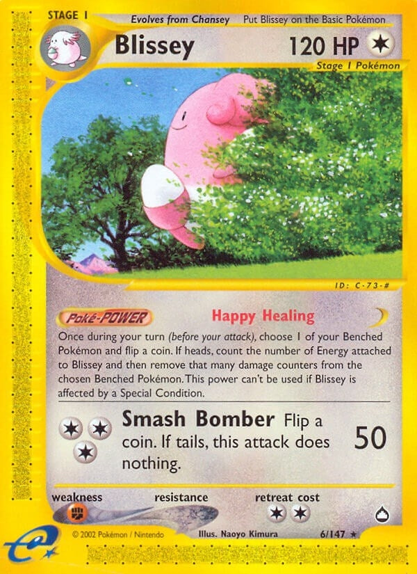 Image for Blissey (006/147) (Aquapolis) - Pokemon