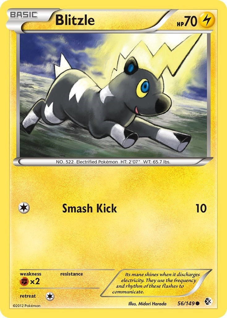 Image for Blitzle (56/149) (Boundaries Crossed) - Pokemon