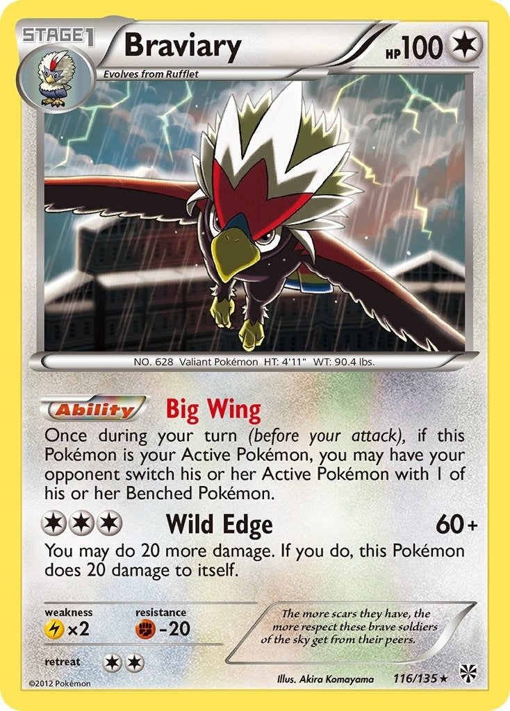 Image for Braviary (116/135) (Plasma Storm) (PLS) - Pokemon