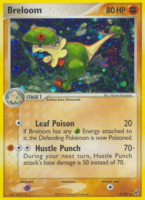Image for Breloom (3/107) (EX Deoxys) (DX) - Pokemon