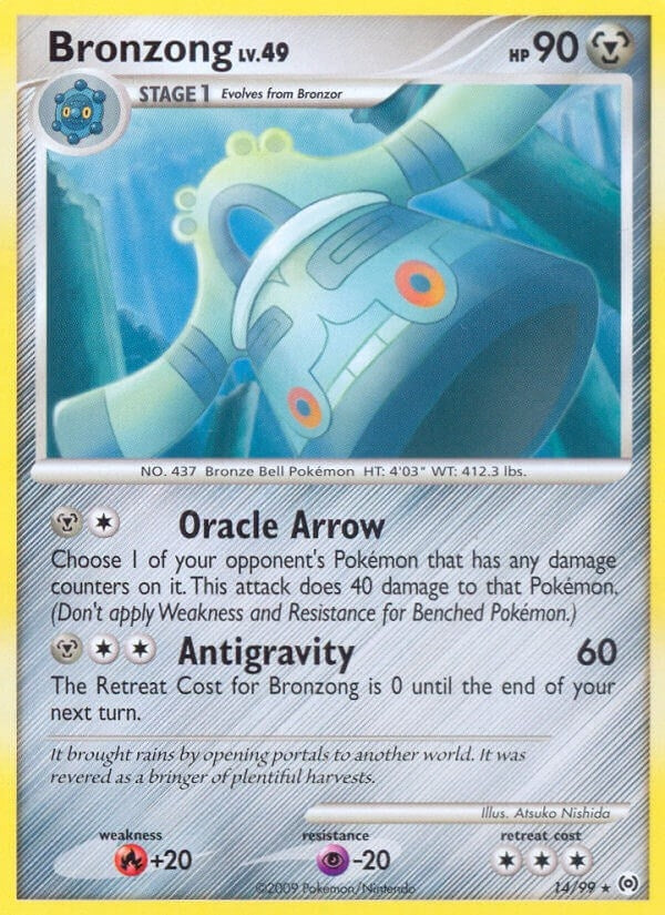 Image for Bronzong (14) (14/99) (Arceus) (AR) - Pokemon