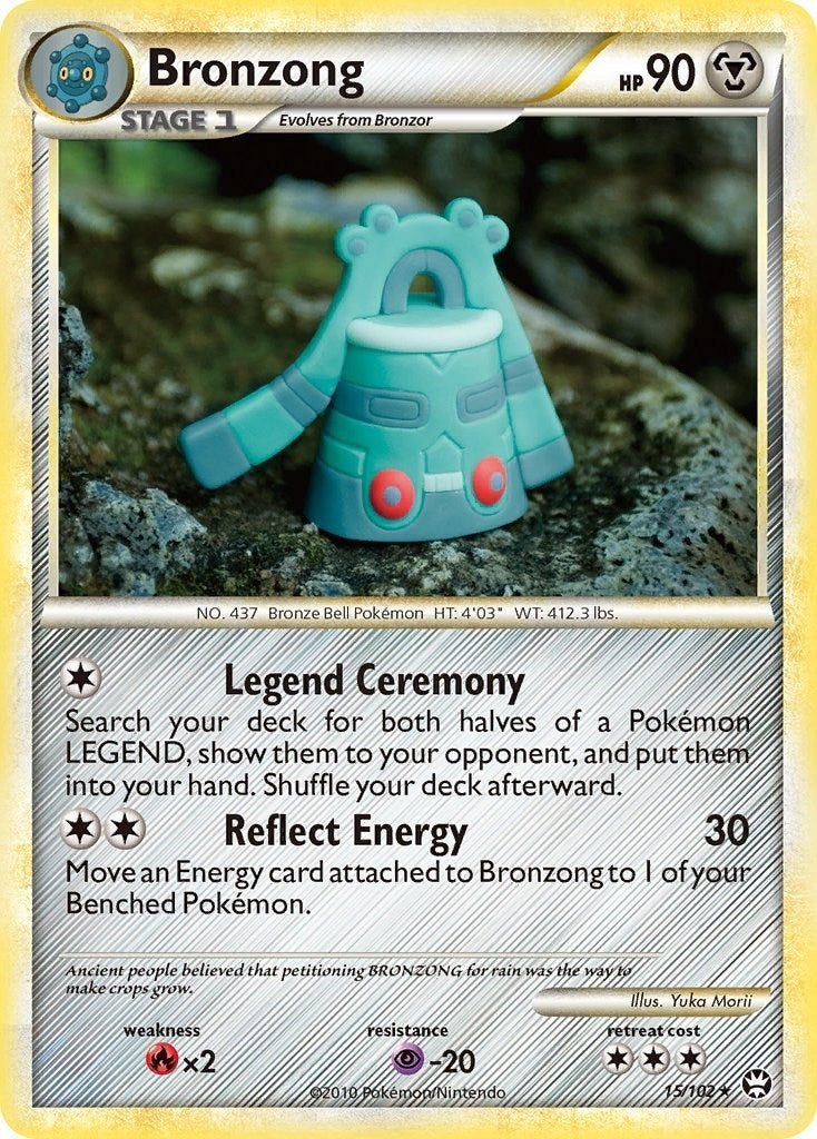 Image for Bronzong (15/102) (Triumphant) (TM) - Pokemon
