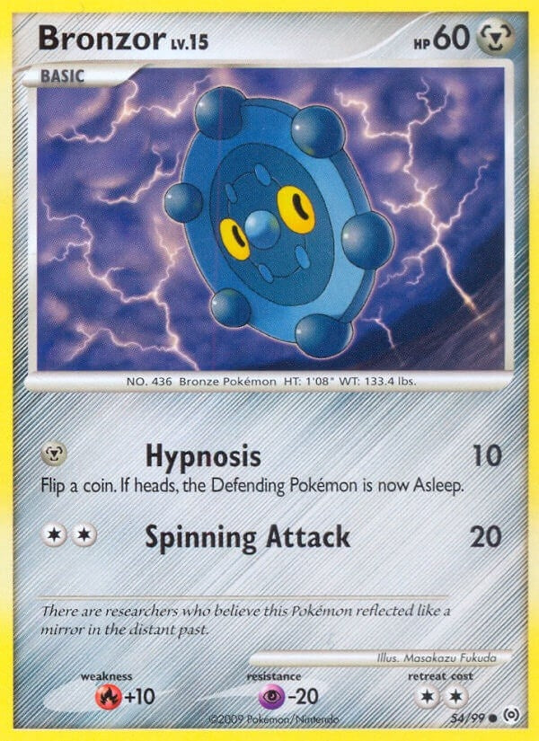 Image for Bronzor (54) (54/99) (Arceus) (AR) - Pokemon