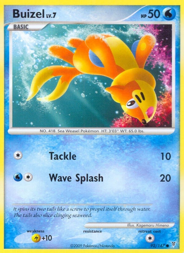 Image for Buizel (92) (Supreme Victors) (SV) - Pokemon