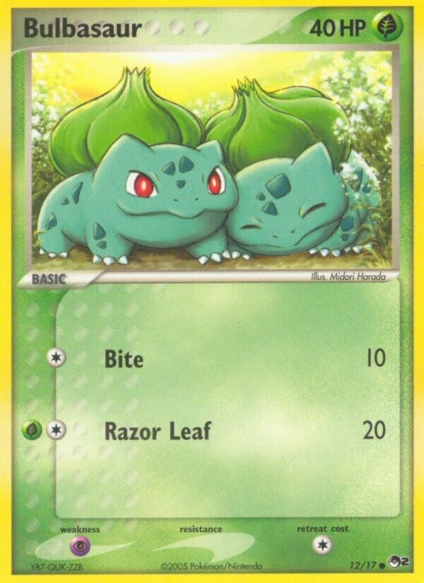 Image for Bulbasaur (012/17) (POP Series 2) (POP) - Pokemon