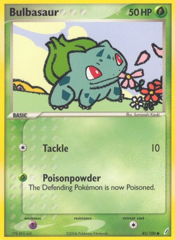Image for Bulbasaur (45/100) (EX Crystal Guardians) (CG) - Pokemon