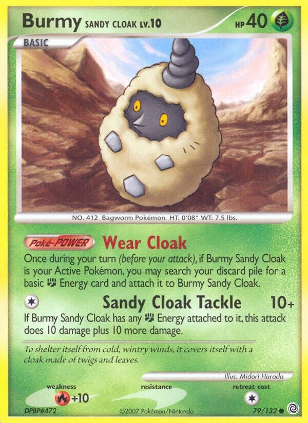 Image for Burmy Sandy Cloak (79/132) (Secret Wonders) (SW) - Pokemon