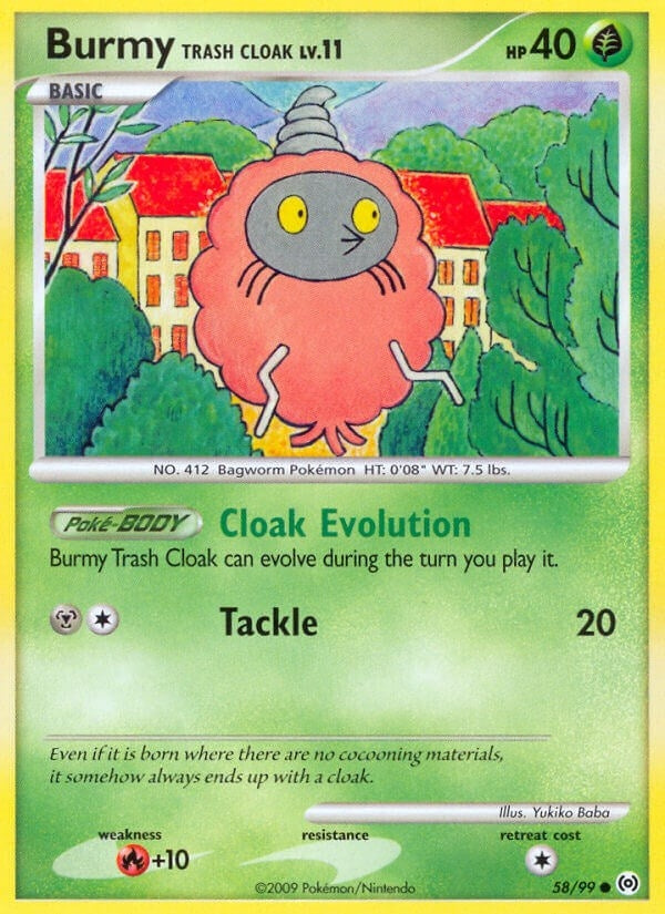 Image for Burmy Trash Cloak (58/99) (Arceus) (AR) - Pokemon