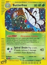 Image for Butterfree (5) (005/165) (Expedition) (EX) - Pokemon
