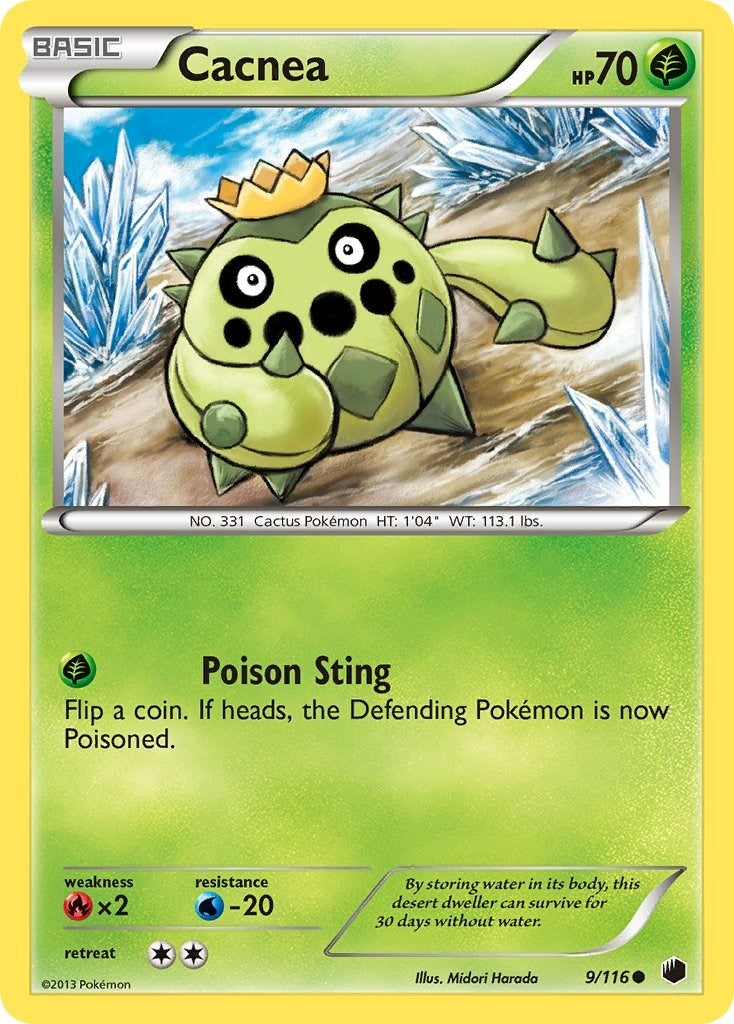 Image for Cacnea (9/116) (Plasma Freeze) (PLF) - Pokemon