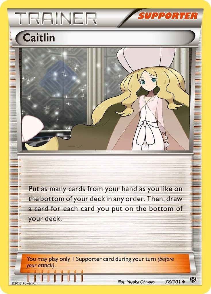 Image for Caitlin (78/101) (Plasma Blast) (PLB) - Pokemon