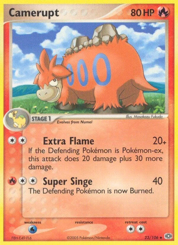 Image for Camerupt (23/106) (EX Emerald) (EM) - Pokemon