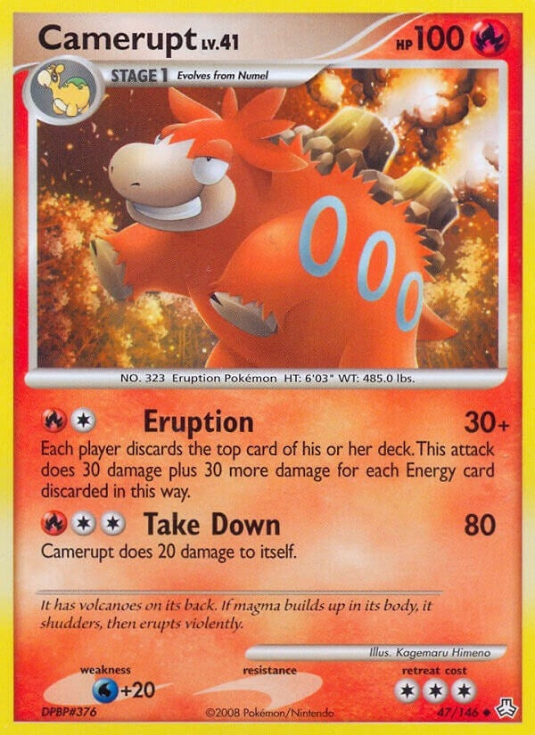 Image for Camerupt (47/146) (Legends Awakened) (LA) - Pokemon