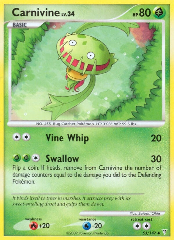 Image for Carnivine (53) (Supreme Victors) (SV) - Pokemon