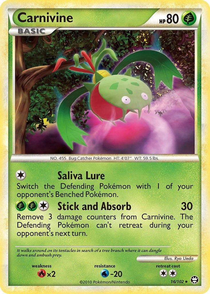 Image for Carnivine (16/102) (Triumphant) (TM) - Pokemon