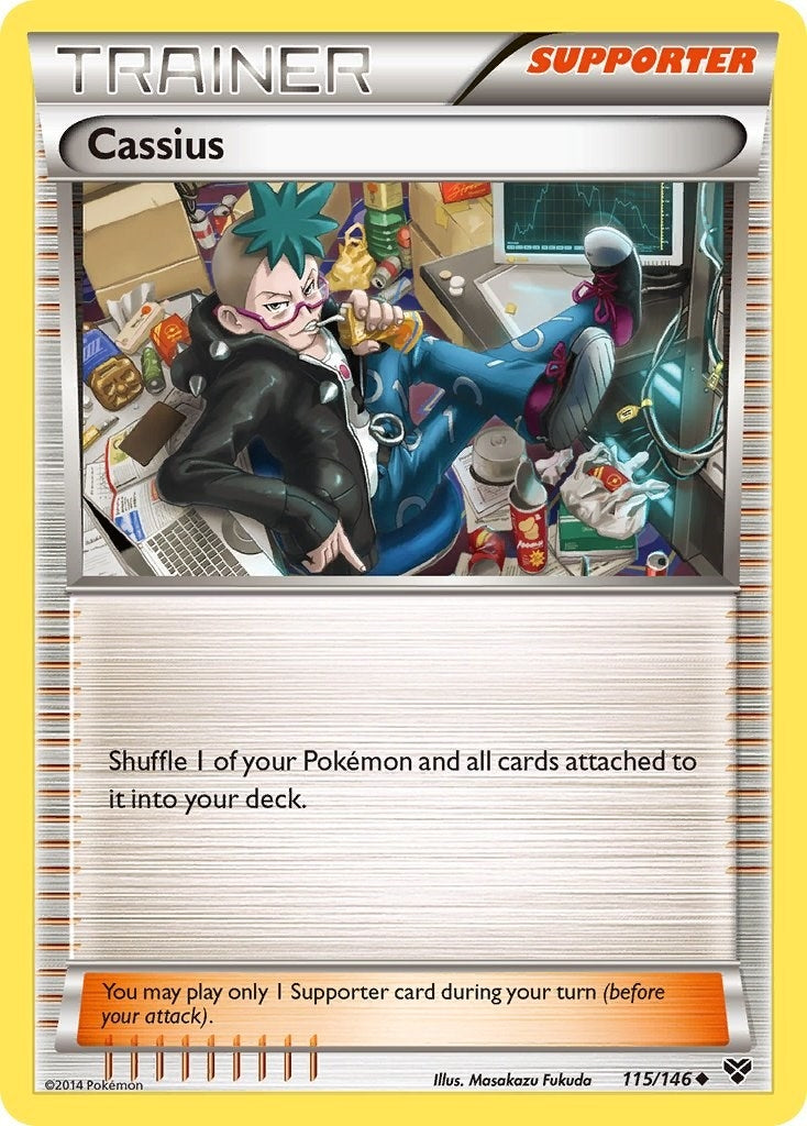 Image for Cassius (115/146) (XY Base Set) (XY) - Pokemon