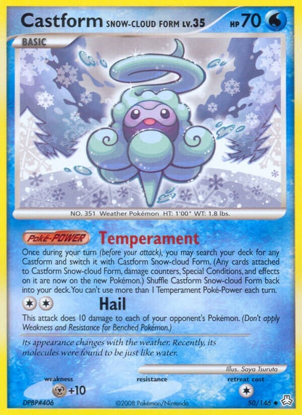 Image for Castform Snow-Cloud Form (50/146) (Legends Awakened) (LA) - Pokemon