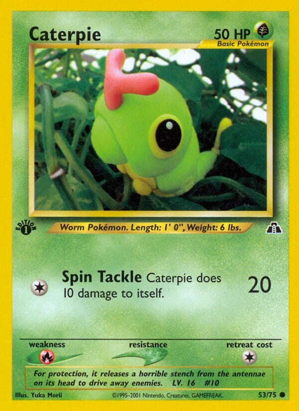 Image for Caterpie (53/75) (Neo Discovery) (N2) - Pokemon