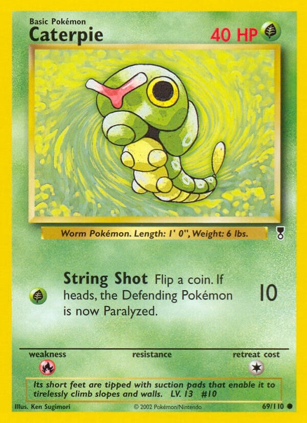 Image for Caterpie (069/110) (Legendary Collection) (LC) - Pokemon