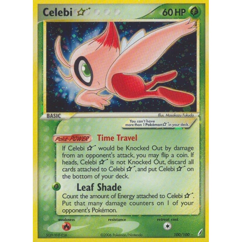 Image for Celebi Star (100/100) (Crystal Guardians) - Pokemon