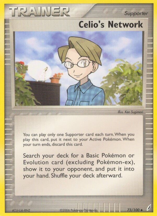 Image for Celio's Network (73/100) (EX Crystal Guardians) (CG) - Pokemon