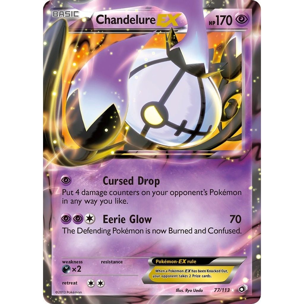 Image for Chandelure EX (77/113) (Legendary Treasures) - Pokemon
